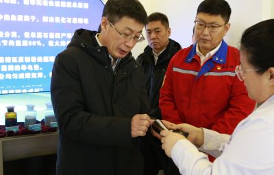 市委副書記、市長(zhǎng)張濤一行蒞臨寶泰隆調(diào)研